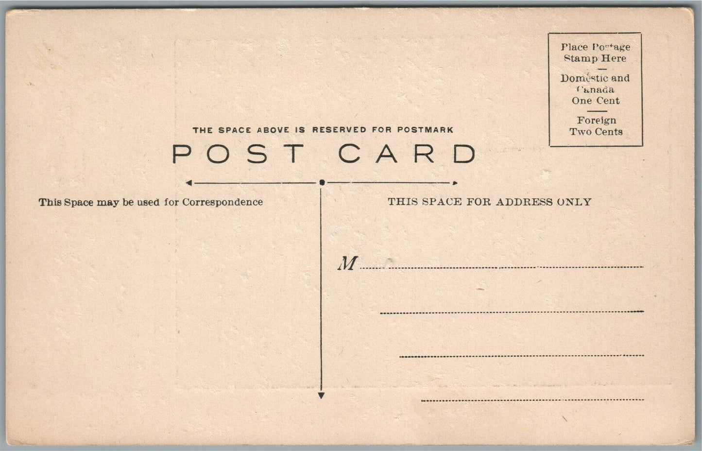 AMERICAN WWI ERA US ARMY ON A HIKE ANTIQUE POSTCARD GREETINGS FROM CAMP