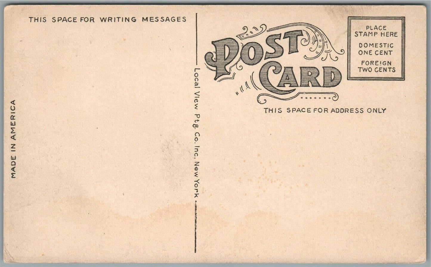 LAMBERTVILLE NJ NEW ROAD ANTIQUE POSTCARD