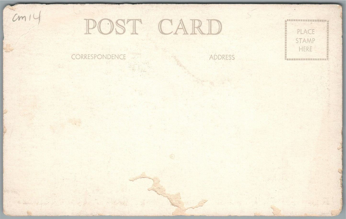 ADOLF - BENITO COMIC PROPAGANDA VINTAGE WWII ERA POSTCARD