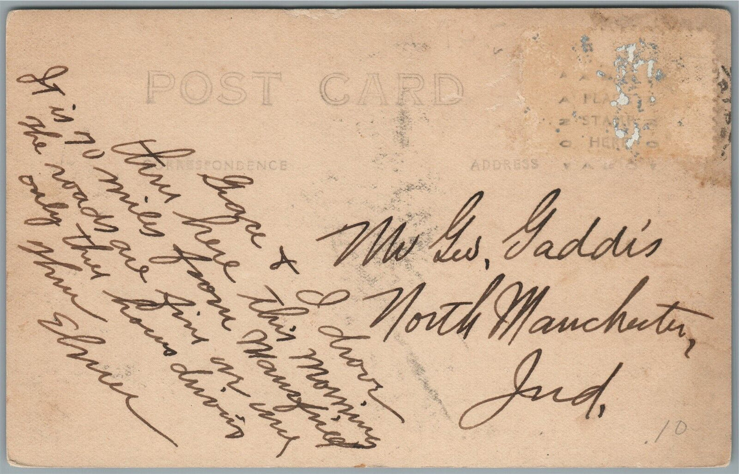 COUDERSPORT PA A.A.S.R. CATHEDRAL ANTIQUE REAL PHOTO POSTCARD RPPC