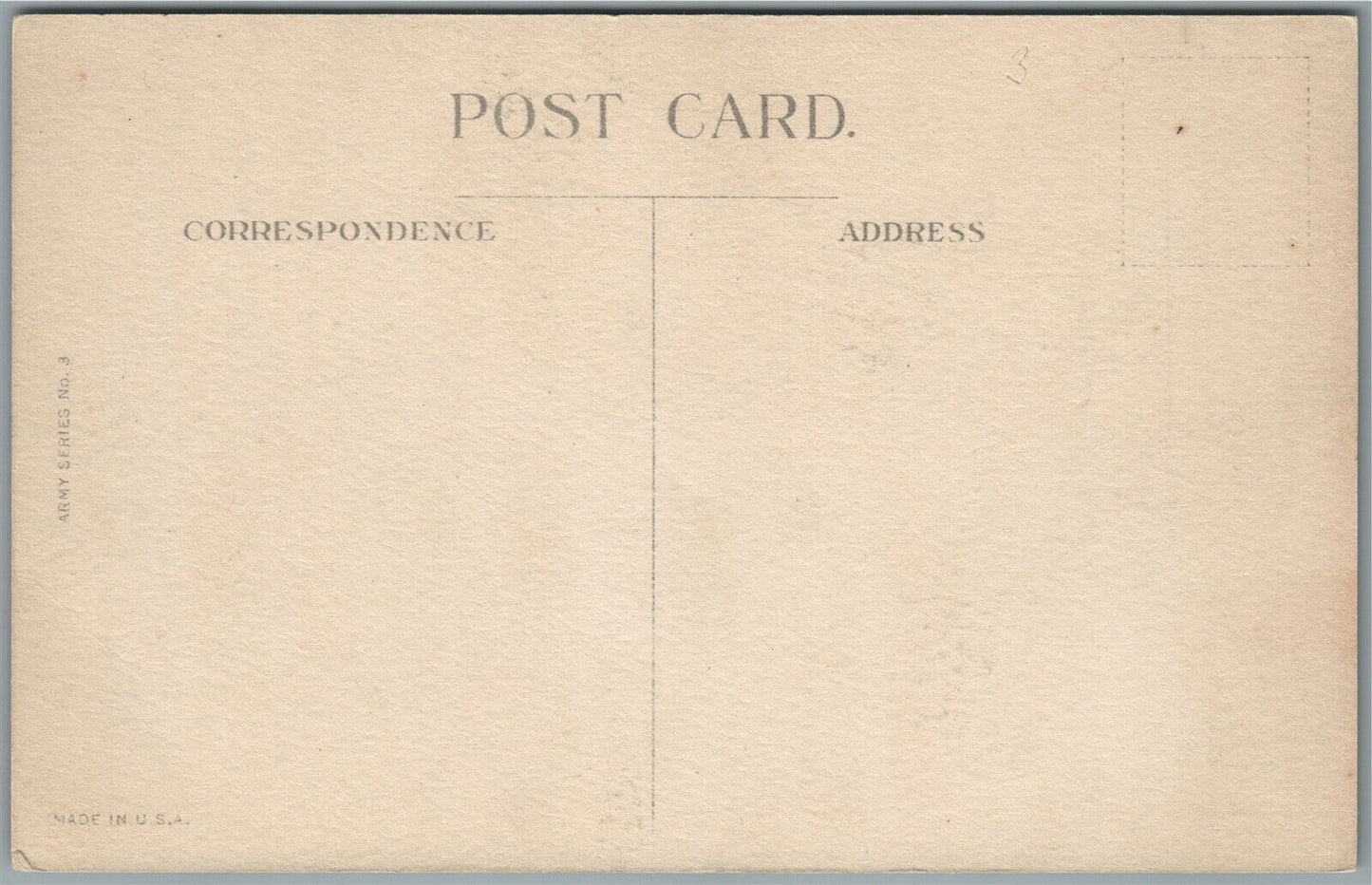 US SOLDIERS IN ACTION ANTIQUE POSTCARD