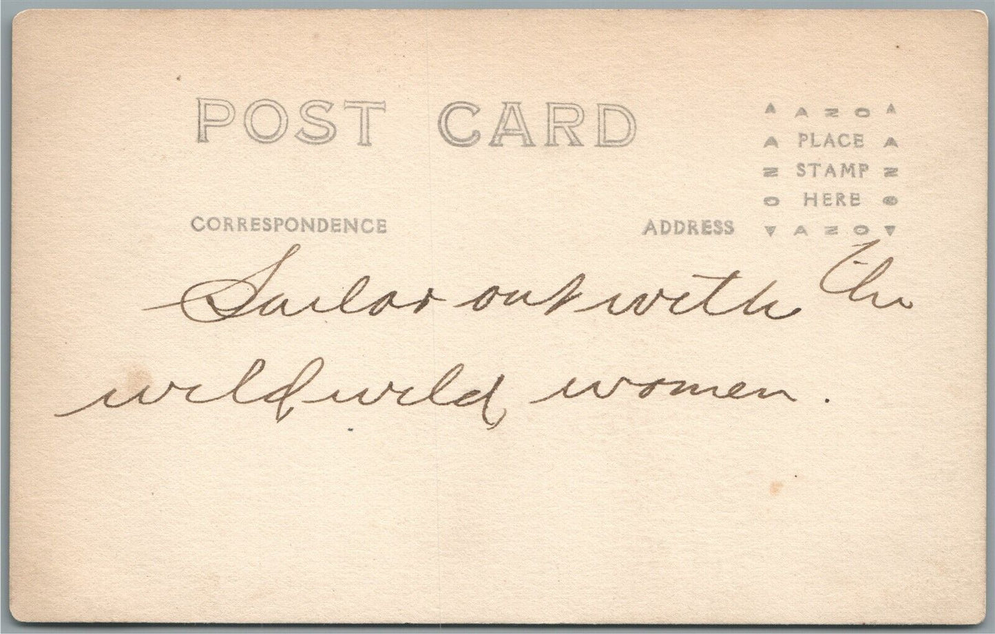 NATIVE WOMEN in LIBERIA AFRICA ANTIQUE REAL PHOTO POSTCARD RPPC