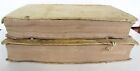 1671 LAW BOOKS 2 FOLIO VOLUMES Institutionum Imperatoris antique VELLUM BOUND