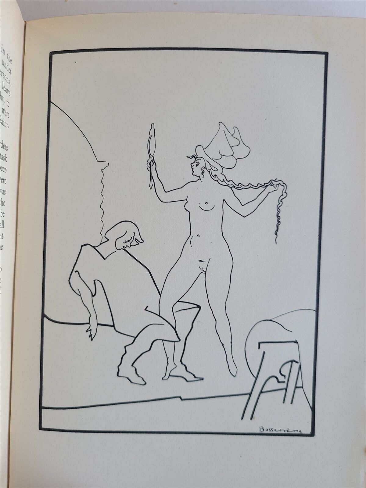 1929 DROLL TALES by HONORE DE BALZAC antique ILLUSTRATED by Jean De Bosschere