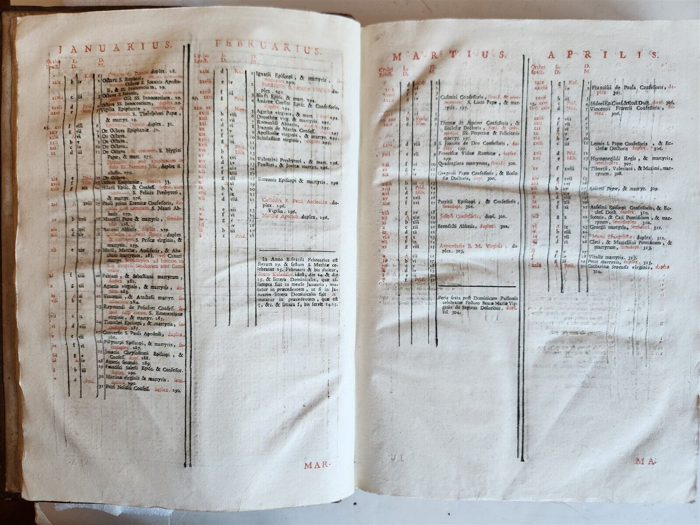 1757 MISSALE ROMANUM antique FOLIO