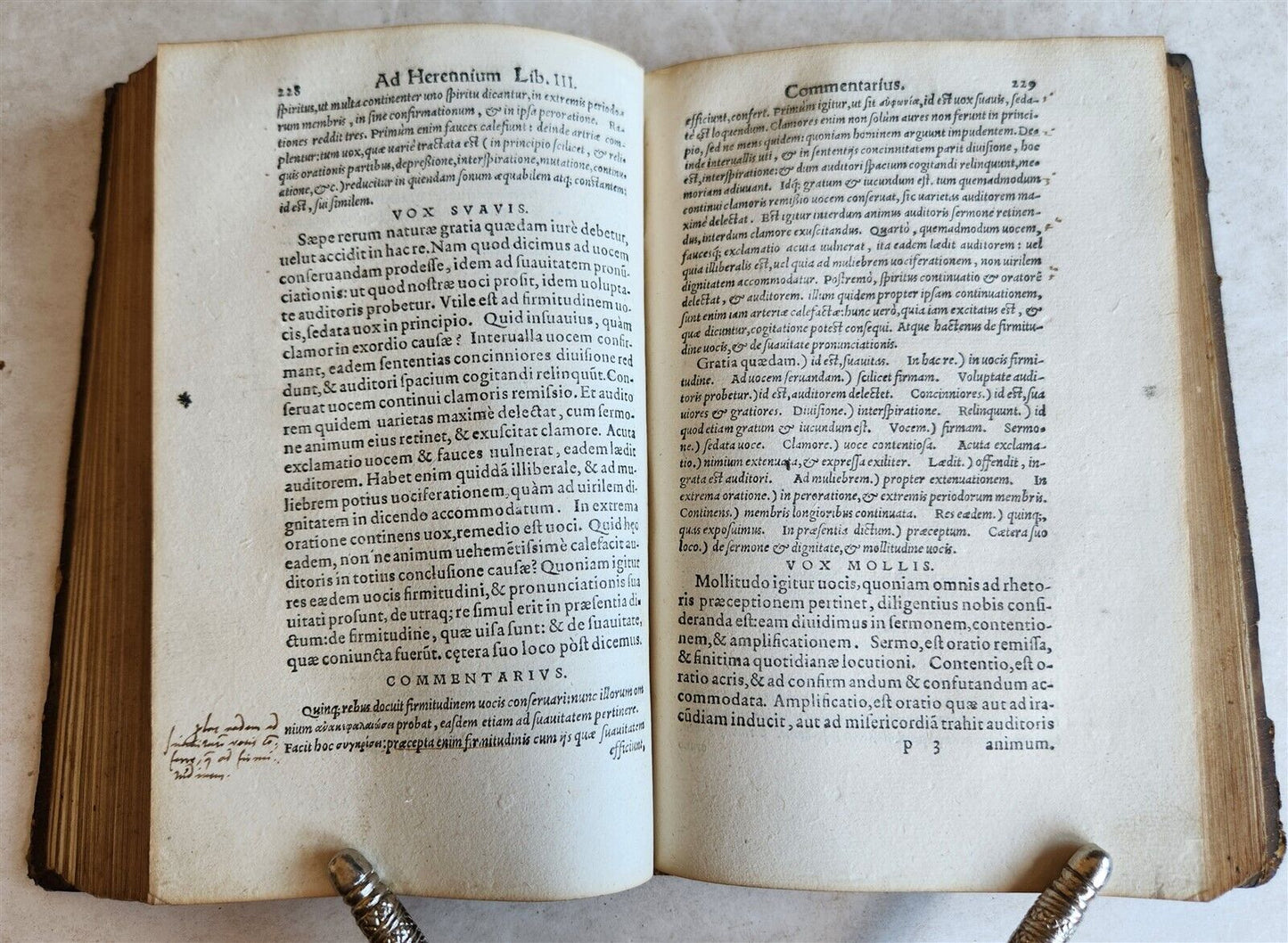 1564 COMMENTARIES by DOCTOR & ALCHEMIST MICHAEL TOXITES antique PIGSKIN 16th C.