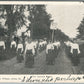 ATHENS ME LADIES BAND ANTIQUE POSTCARD