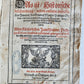 1596 HISTORICAL DESCRIPTION SHORT CHRONICLE of DOMINICAN ORDER antique VELLUM