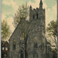 DOYLESTOWN PA REFORMED CHURCH ANTIQUE POSTCARD