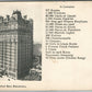 PHILADELPHIA PA BELLEVUE STRATFORD HOTEL ANTIQUE POSTCARD