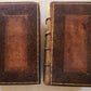 1728 BIBLE in FRENCH 2 VOLUMES antique La Sainte Bible