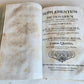 1736 AUGUSTINO CALMET antique BLIND STAMPED PIGSKIN BOUND FOLIO