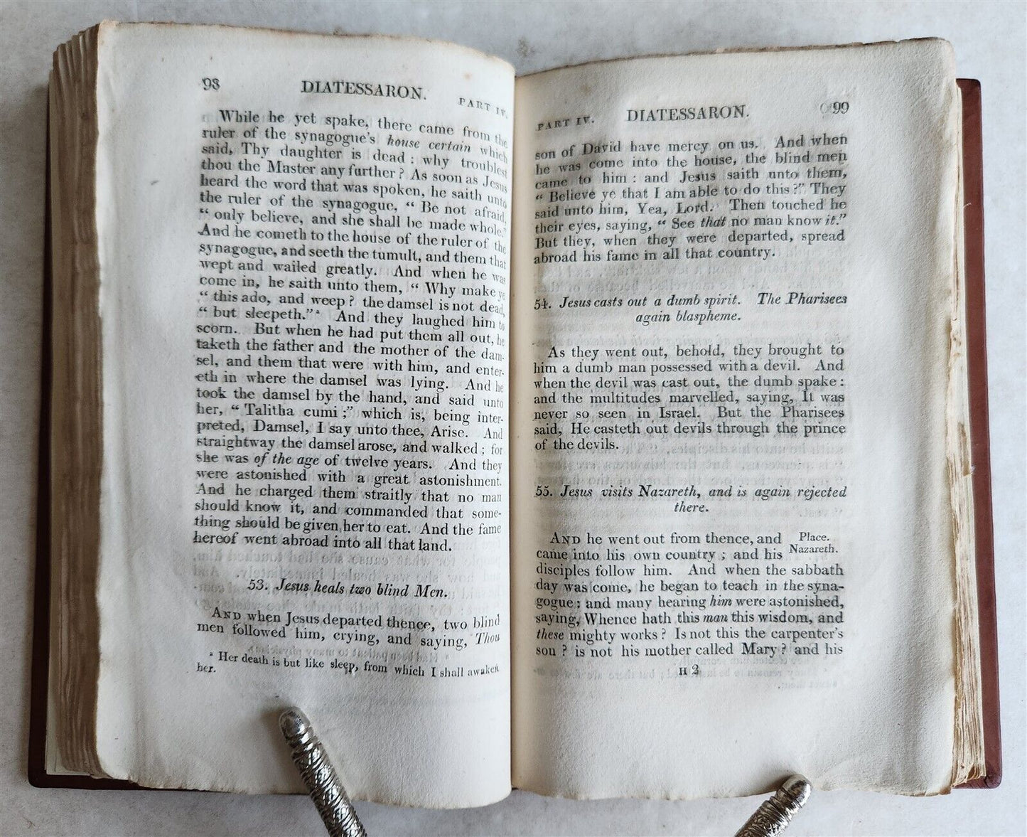 1815 DIATESSARON or, THE HISTORY OF OUR LORD JESUS CHRIST antique ILLUSTRATED