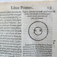 1574 ARISTOTLE antique ILLUSTRATED COSMOLOGICAL TREATISE DE COELO 16 cent VELLUM
