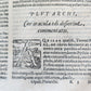 1572 PLUTARCH MORALIA antique FOLIO 16th CENTURY