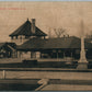 LACONIA NH RAILROAD STATION RAILWAY DEPOT ANTIQUE POSTCARD