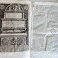 1677 LIVES of ROMAN POPES 4 FOLIO VOLUMES FULLY ILLUSTRATED antique in LATIN