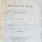 1868 HOUSEHOLD BOOK of POETRY by CHARLES DANA antique ILLUSTRATED FINE BINDING