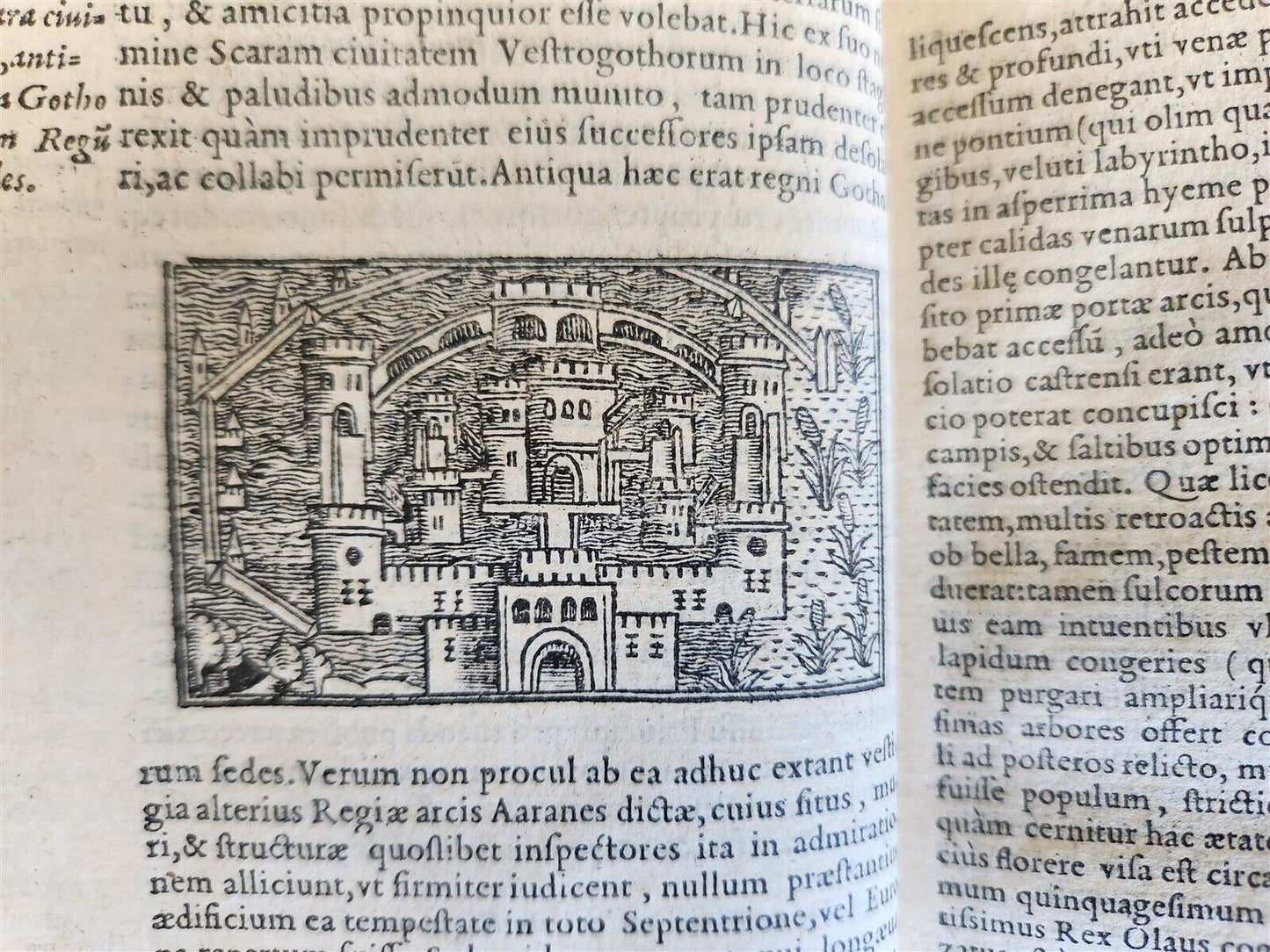 1558 ILLUSTRATED SCANDINAVIA antique Historia de Gentibus Septentrionalibus RARE