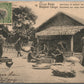 BELGIAN CONGO MAYUMBE ANTIQUE POSTCARD w/ STAMP