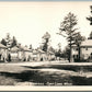 FORT LEWIS WA MILITARY BASE OFFICER'S QUARTERS VINTAGE REAL PHOTO POSTCARD RPPC