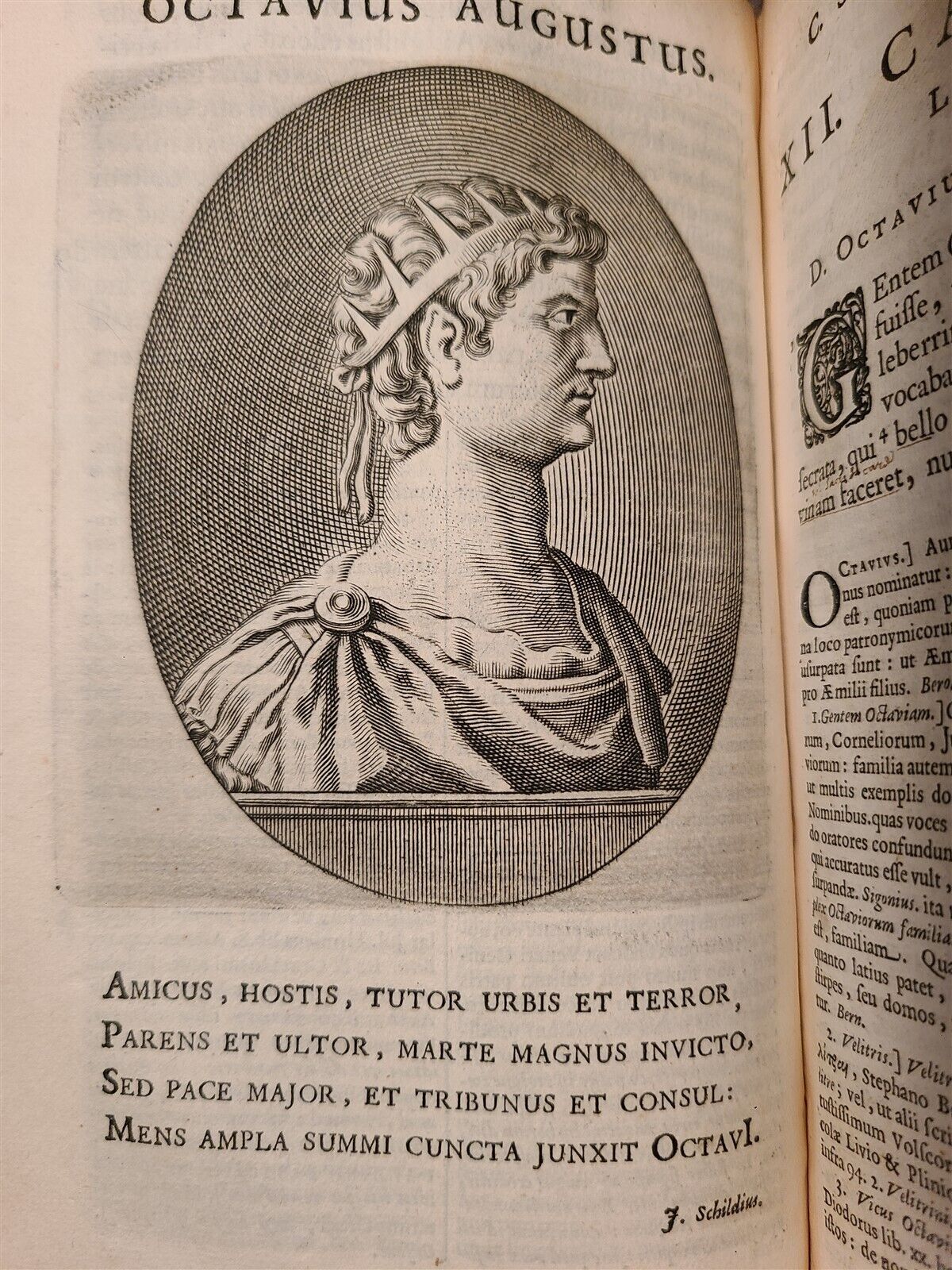 1656 ROMAN EMPERORS ILLUSTRATED Suetonius Tranquillus antique VELLUM BOUND