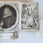 1744 THEATRUM BOTANICUM ILLUSTRATED GERMAN HERBAL antique PIGSKIN BOUND FOLIO