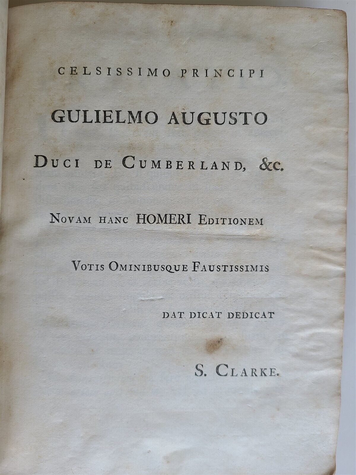 1729-1740 HOMER ILIAS & ODDYSEA 2 VOLUMES antique w/ MAPS ENGLISH & GREEK TEXT