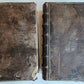 1620 PLUTARCH 2 volumes MORAL WORKS antique in GREEK & LATIN massive folio