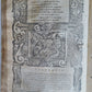 1583 ORLANDO FURIOSO by Ludovico ARIOSTO STRIKINGLY ILLUSTRATED antique vellum