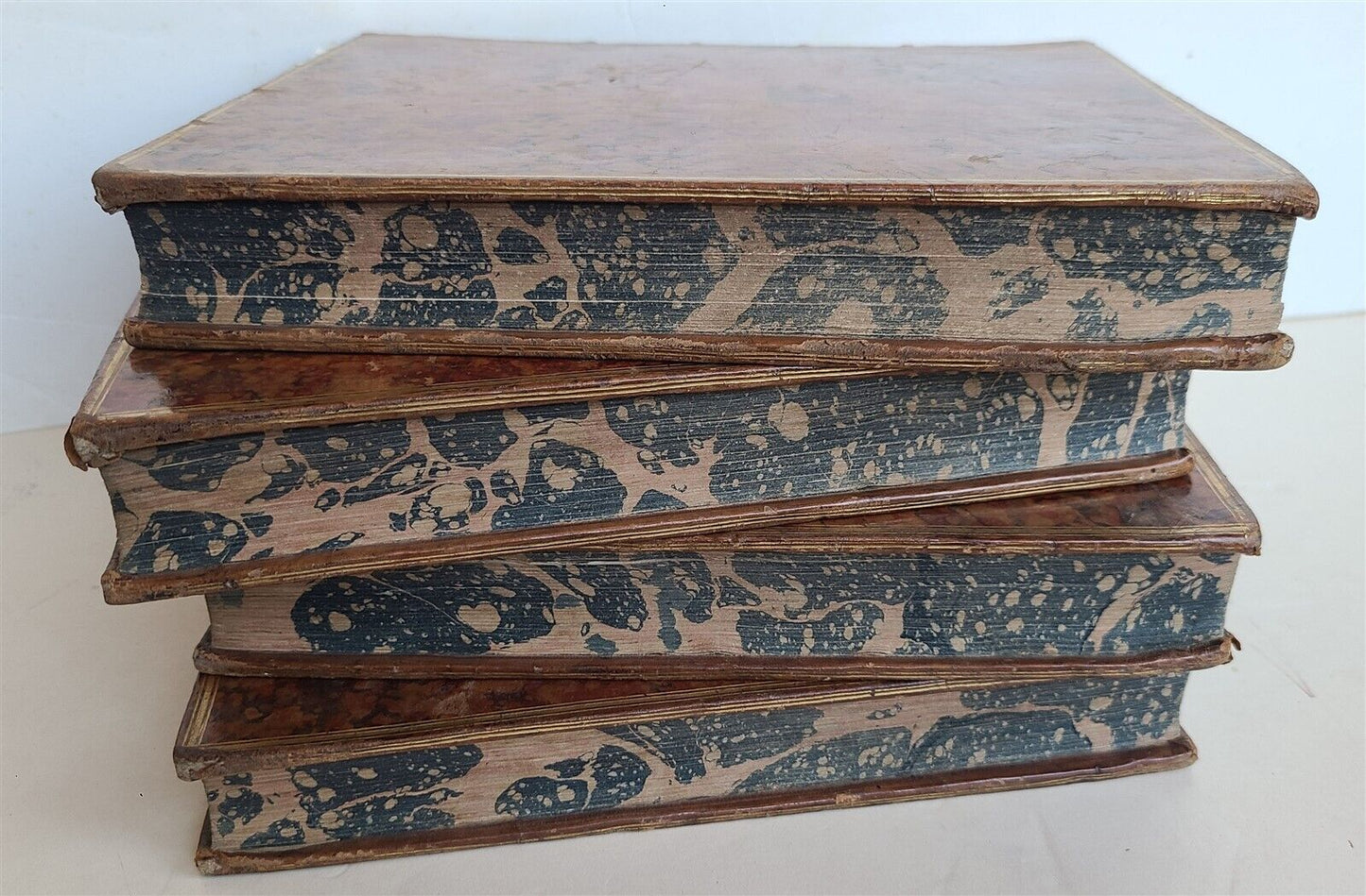 1775-83 ORLANDO FURIOSO by LODOVICO ARIOSTO 4 VOLUMES antique ILLUSTRATED POETRY