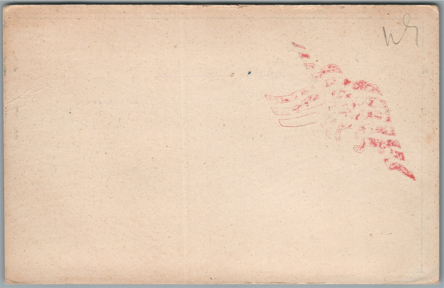 1907 NEW YORK ANTI-SALOON LEAGUE CHRISTMAS 1907 ANTIQUE POSTCARD