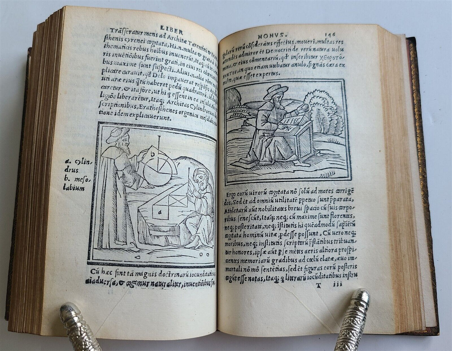 1513 VITRUVIUS ILLUSTRATED antique POST-INCUNABULA rare 16th CENT. architecture