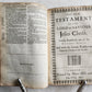 1660 BIBLE in ENGLISH OLD & NEW TESTAMENT by Henry Hills & John Field antique