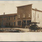 TAYLOR WI VAN GARDENERSON HOTEL ANTIQUE REAL PHOTO POSTCARD RPPC