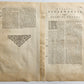 1640 MAP of NEVERS REGION FRANCE by WILLEM BLAEU antique AUTHENTIC hand colored