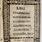 1624 LIBRI PSALMORUM antique VELLUM BINDING Bible Psalms