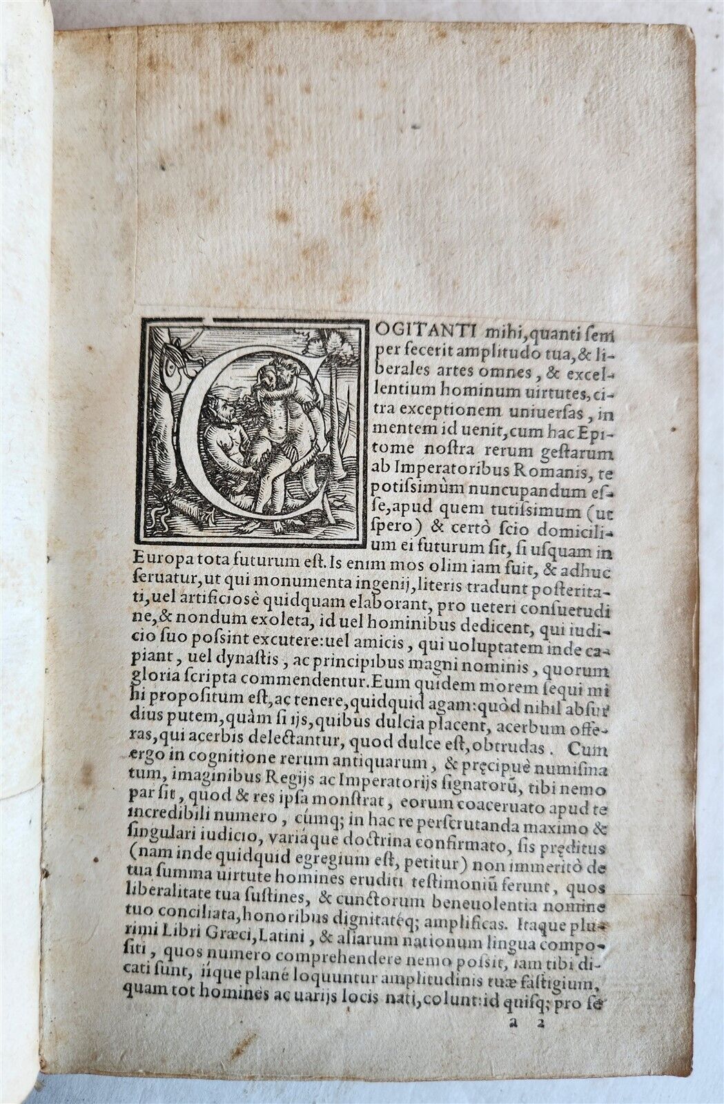 1557 NUMISMATICS antique ILLUSTRATED w/ 400 WOODCUTS Roman & German coins