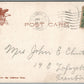 HAMILTON OH CAMPELL AVE. PARK ANTIQUE POSTCARD