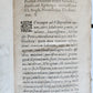 1610 BIBLE COMMENTARY by PETRUS AUREOLI antique BLIND STAMPED PIGSKIN w/ CLASPS