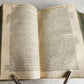 1595 LAW BOOK by Spanish jurist Vasquez de Menchaca antique PIGSKIN BINDING