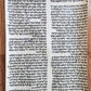 TORAH SCROLL FRAGMENT MANUSCRIPT on VELLUM antique BIBLE LEVITICUS 4:23 - 6:2