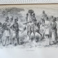 1885 AFRICA EXPLORATION VOYAGE SOUDAN FRANCAIS Haut-Niger antique ILLUSTRATED