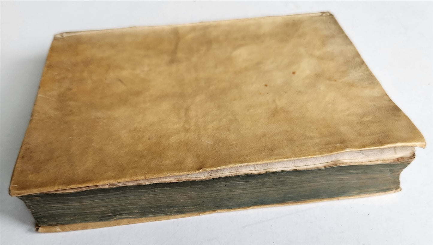1563 TACITUS ROMAN HISTORY antique VELLUM Gli annali de fatti e guerre de Romani