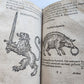 1596-1600 EMBLEMATA antique ILLUSTRATED w/ 270 WOODCUTS PLANTIN VELLUM BINDING