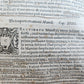 1599 THEOLOGICAL MATHEMATICAL NATURAL WORK AGAINST JEWS HERETICS antique VELLUM