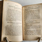 1843 DUTCH CHURCH BOOK antique w/ SILVER EDGES & CLASPS