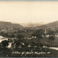 SOUTH ROYALTON VT BIRDS EYE VIEW ANTIQUE REAL PHOTO POSTCARD RPPC