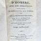 1804 L'ILIADE D'HOMERE by P.J. Bitaube antique 3 VOLUMES in FRENCH