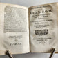 1706 FLORENTINE POPES & CARDINALS HISTORY in LATIN antique vellum binding
